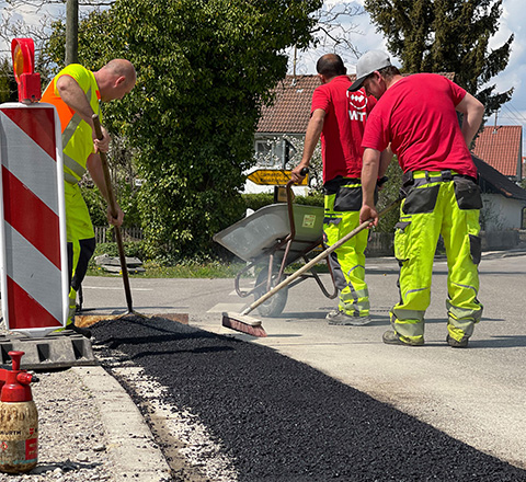 Glasfaser Asphaltierung Glasfaser Asphaltierung
