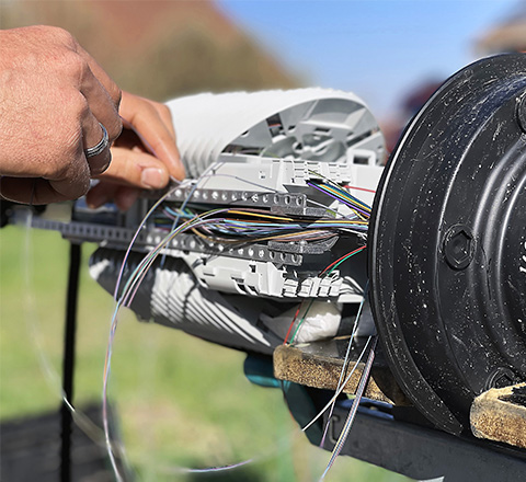 Glasfasermuffe Glasfasermuffe